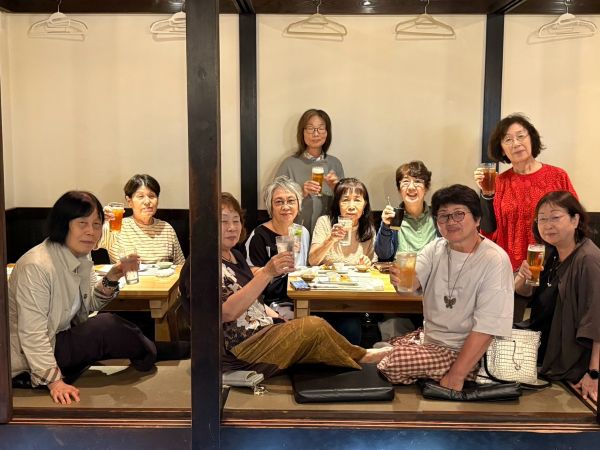 宿泊時夕食の様子